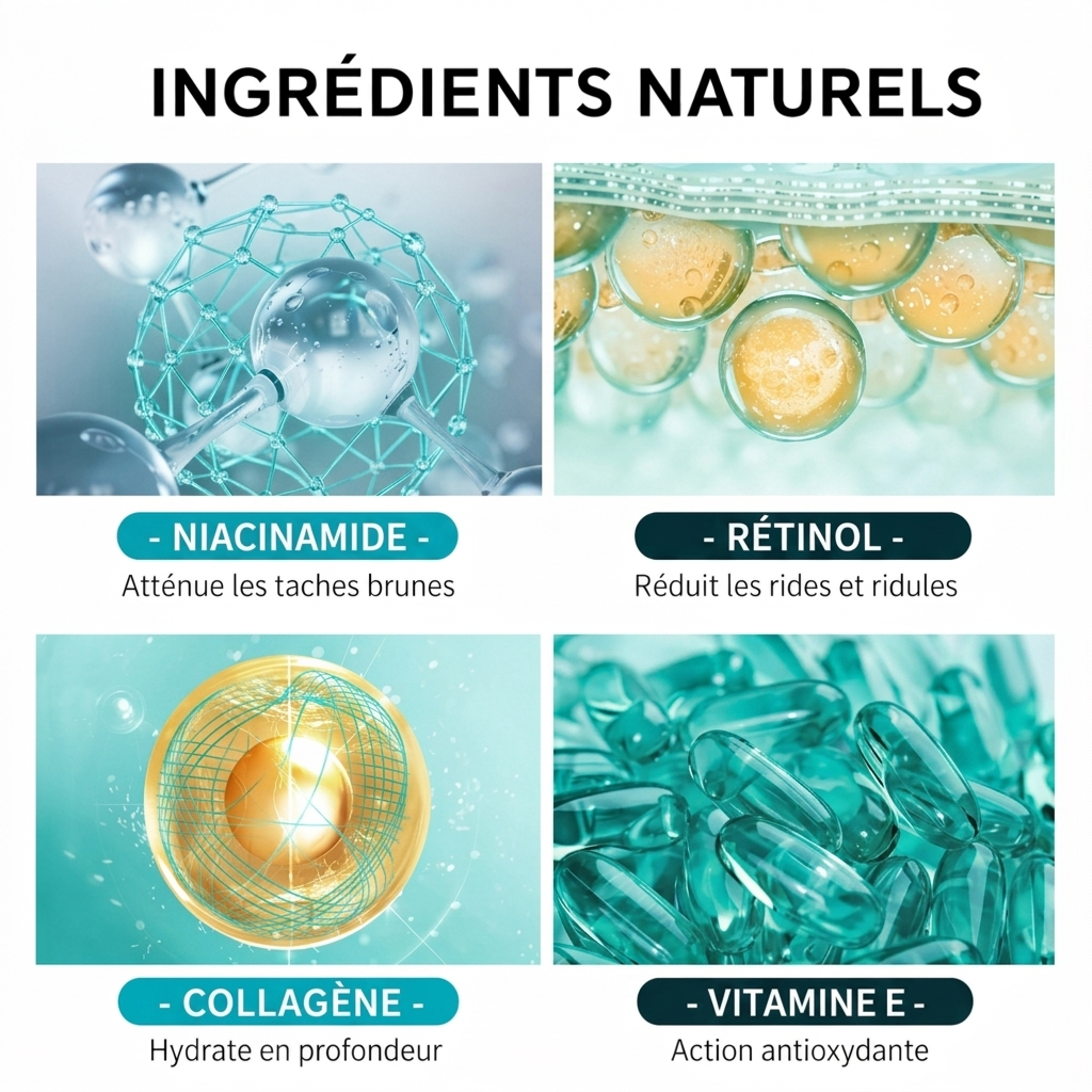 Crème pour le visage en retinol